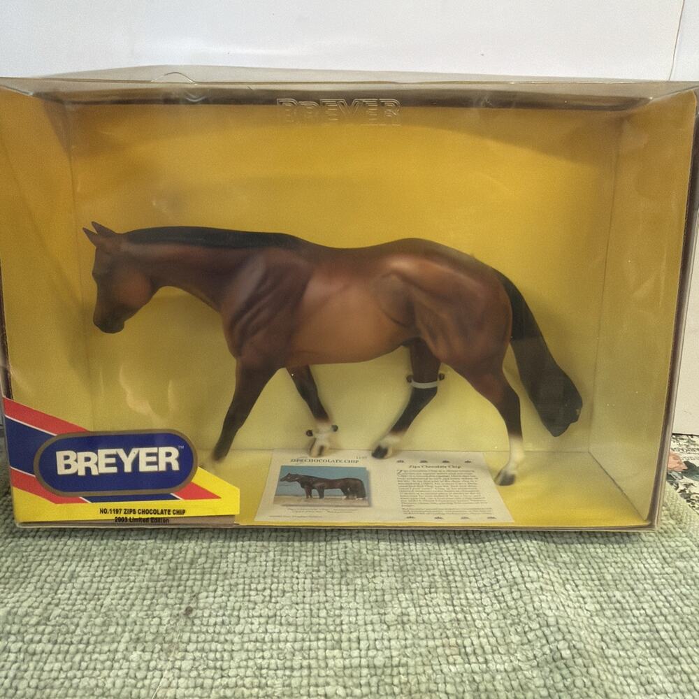 Breyer No.1197 Zips Chocolate Chip 2003 Limited Edition Model Horse